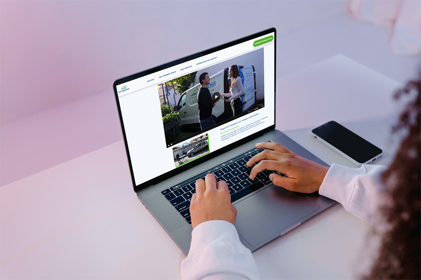 Le nouveau site web d'actiglass, pilier de la politique commerciale version desktop